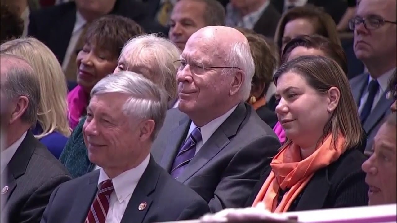 Rep. John Lewis eulogizes John Dingell at Washington funeral
