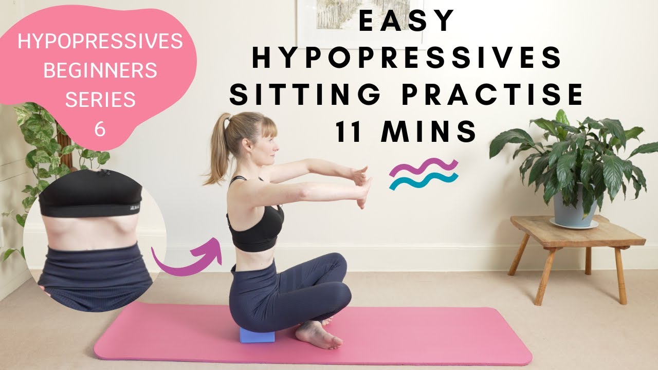 Hypopressives Easy Sitting Poses | Hypopressives for Complete Beginners 6