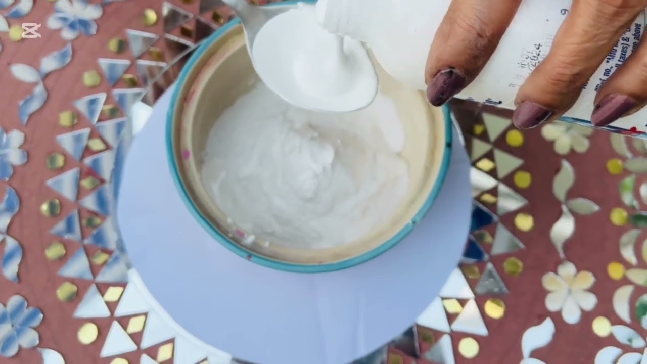 Homemade texture paste