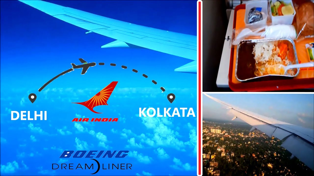 Air India DREAMLINER DELHI to KOLKATA | Boeing 787-8 |Flight Trip Report Ep06