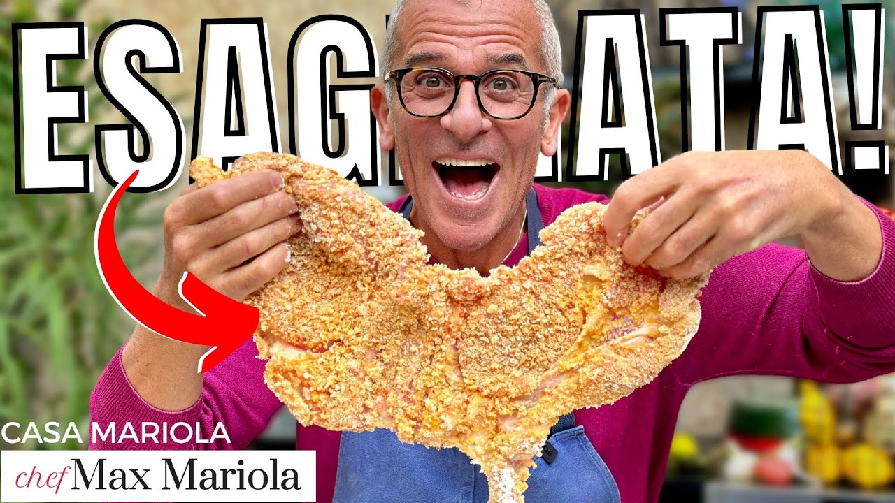 COTOLETTA ALLA MILANESE ESAGERATA!!!  Ricetta di Chef Max Mariola