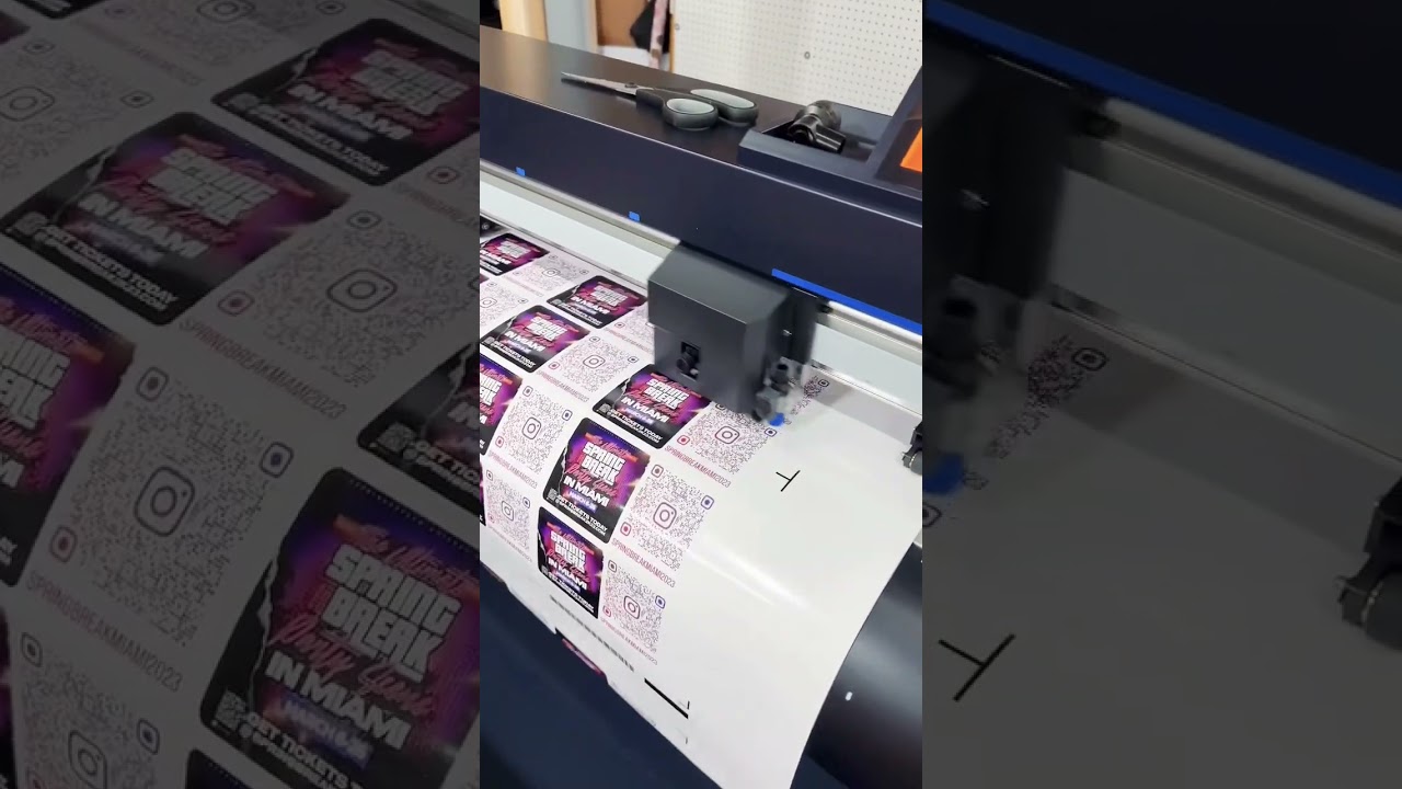 QR codes are the best form of marketing, Do you agree ? #qrcode #sticker #customstickers #printshop