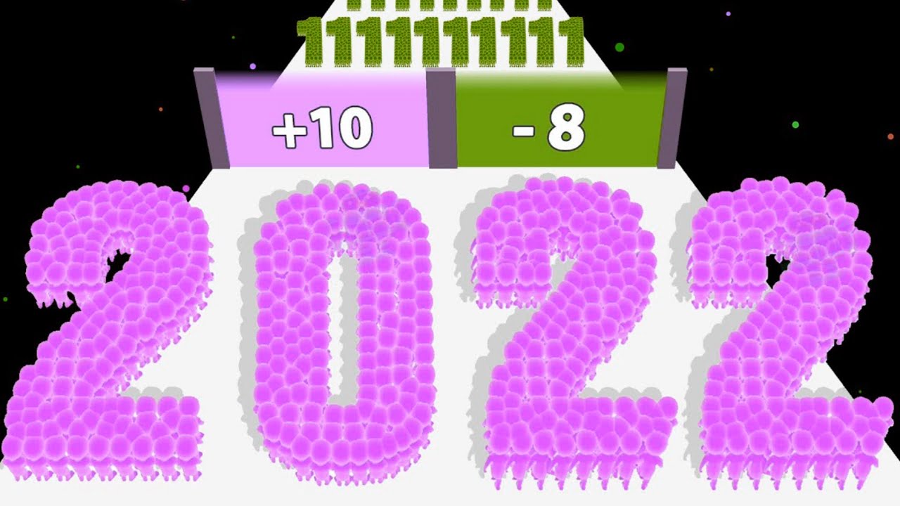 CROWD NUMBER RUN 3D  Count Master Level Up Numbers