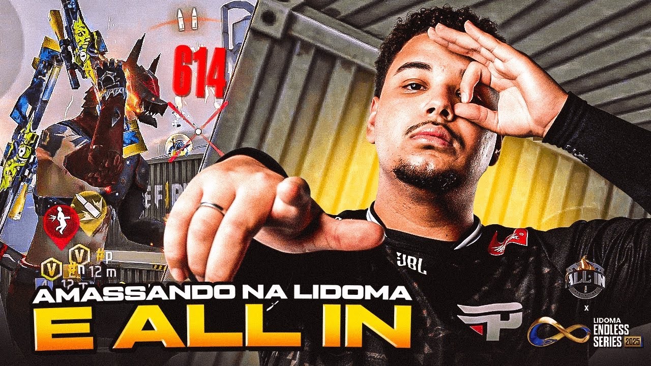 HIGHLIGHTS CAMPEÕES DA LIDOMA E SEMI ALL IN FF🚀 paiN Motovea 🇧🇷