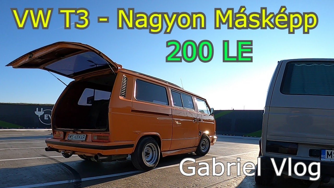 VW T3 NAGYON MÁSKÉPP | 200 LE | GABRIEL VLOG | RETRO GARAGE