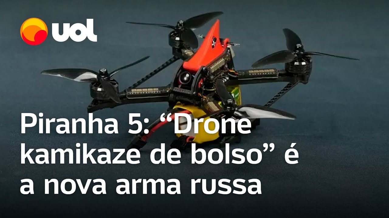 'Drone kamikaze de bolso' &eacute; a nova arma da R&uacute;ssia na guerra contra Ucr&acirc;nia; veja imagens