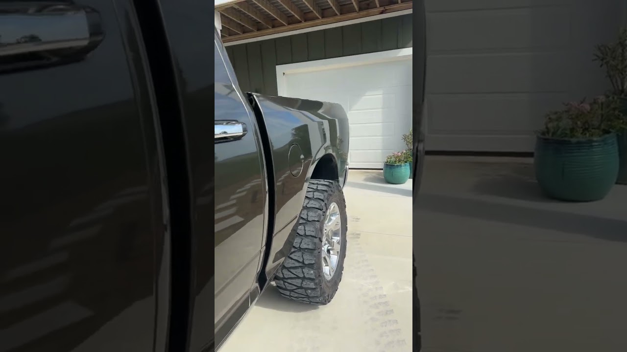 2012 Ram 1500 5.7 hemi cat back straight pipe. 