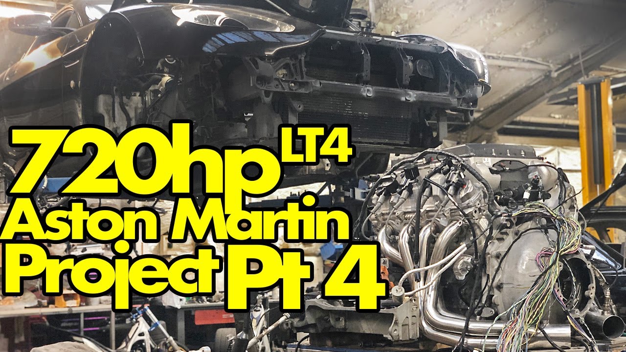 Aston Martin Vantage LT4 swap project - Pt 4 - wiring & shifter