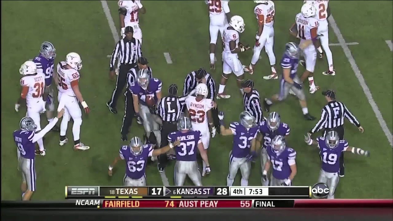 Texas vs. Kansas State Highlights 2012 (Big 12 Championship)