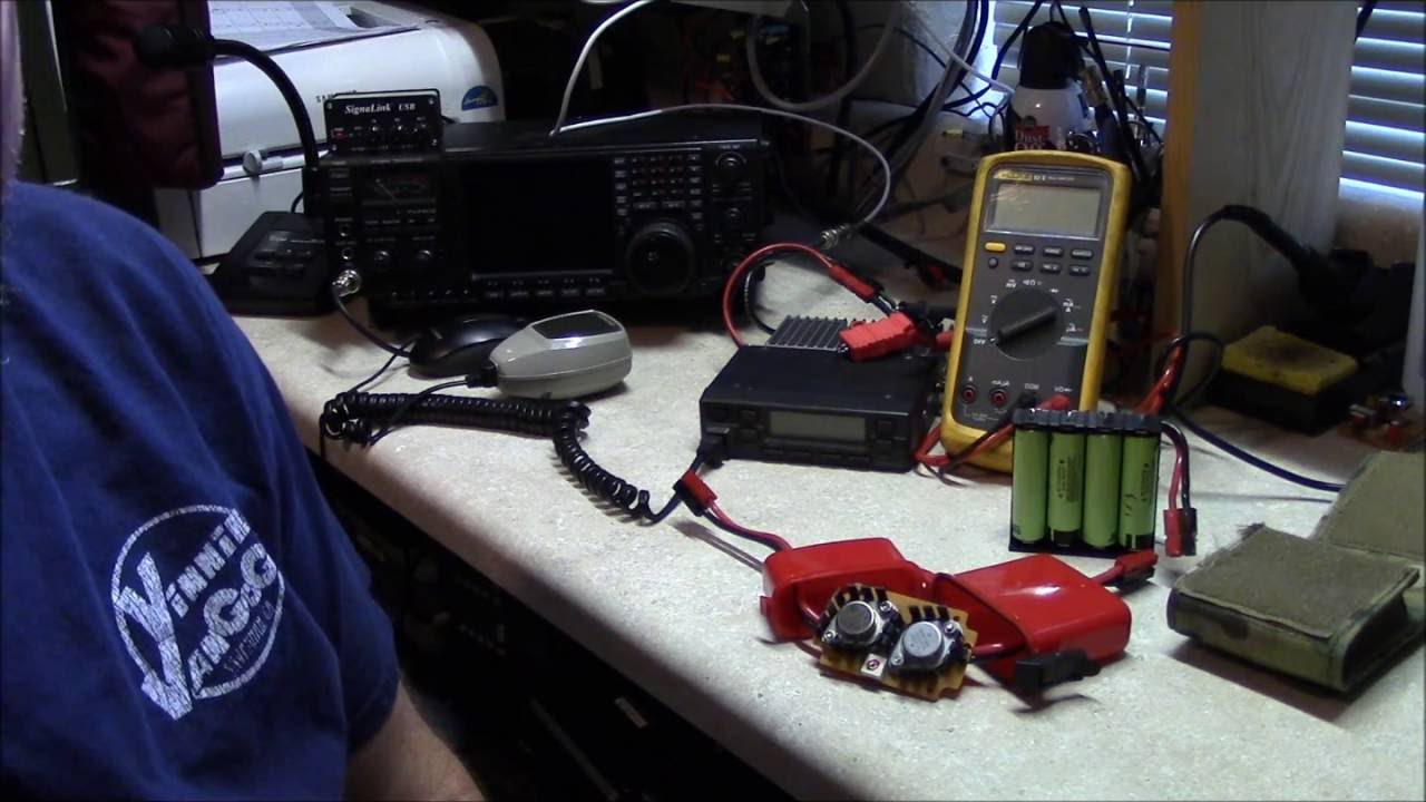 DIY 18650 battery pack for QRP / Ham Radio