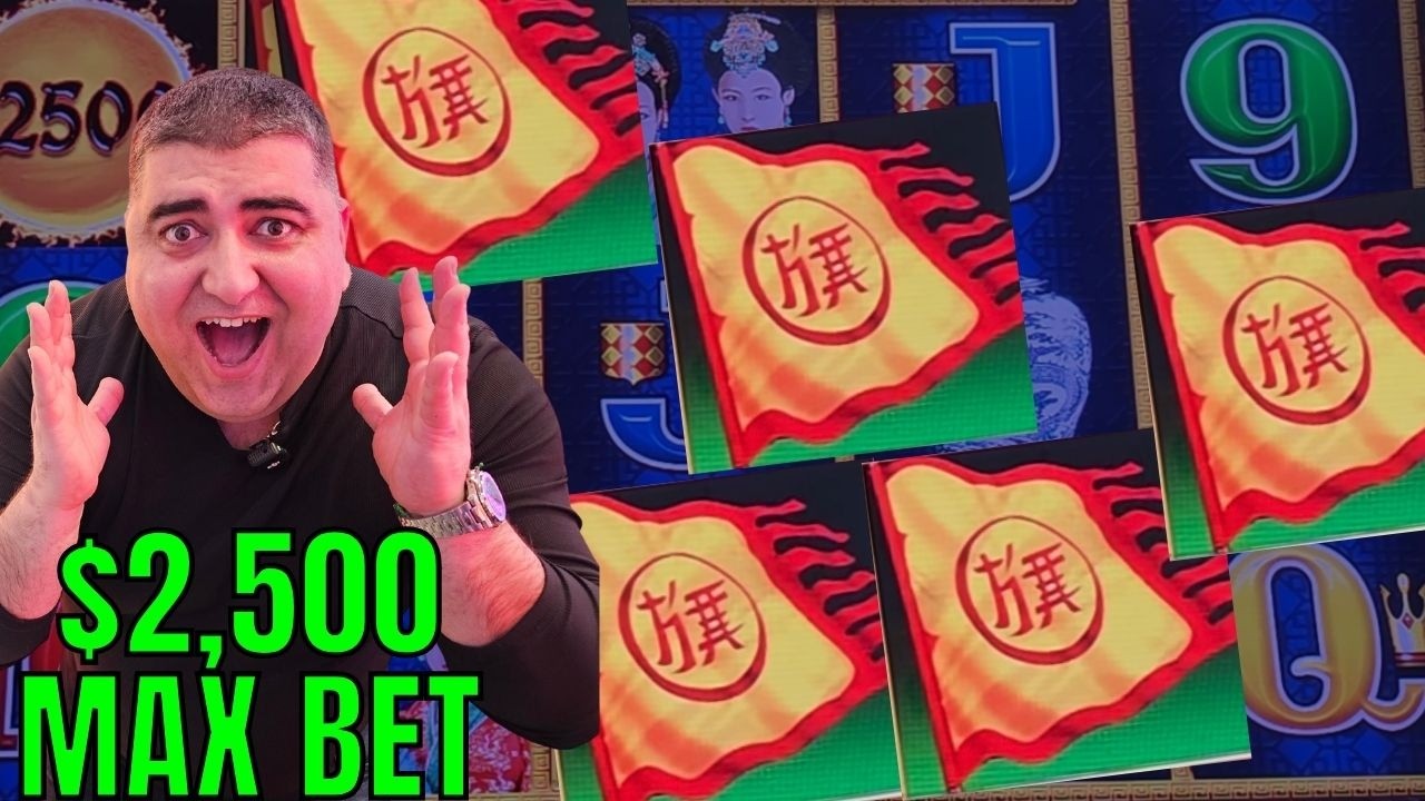 $2,500 Max Bet MEGA JACKPOTS That Shake The Entire Casino
