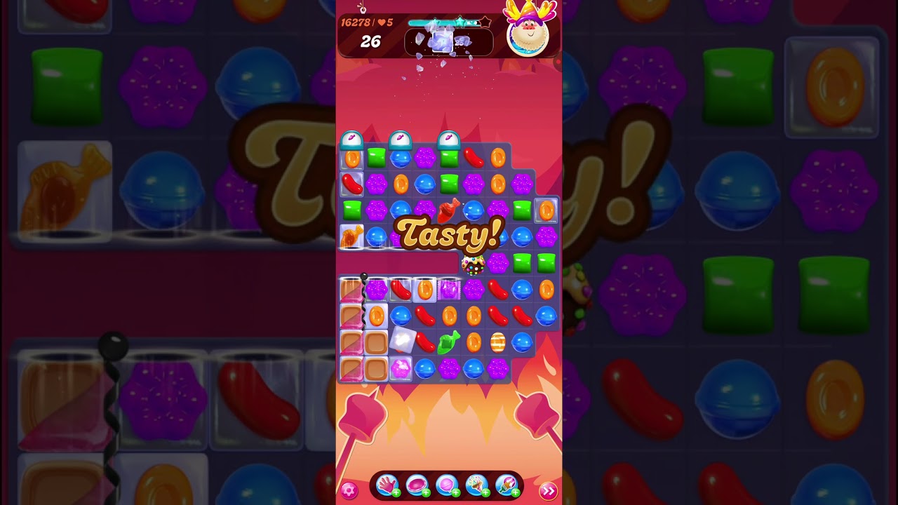 Candy Crush Saga Level 16278 |Super Hard Jelly Level |Full Gameplay Walkthrough and Winning Strategy