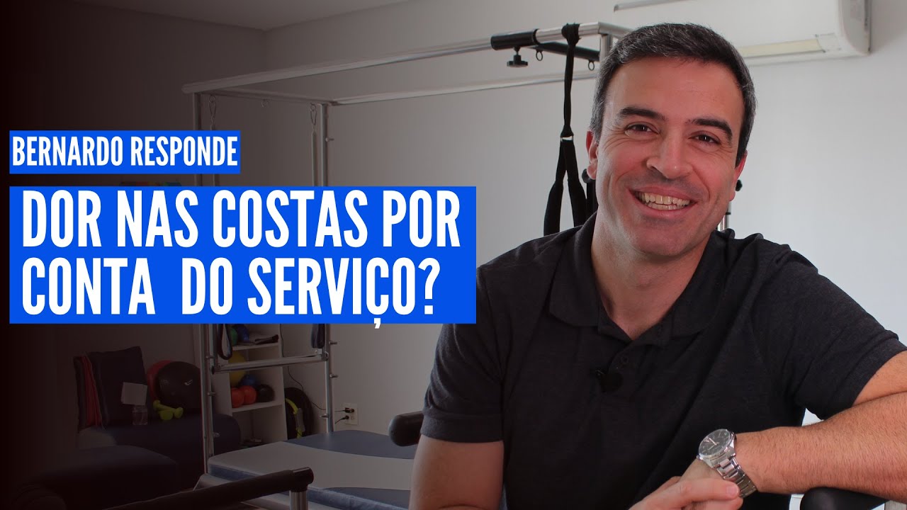 Trabalho com servi&ccedil;o pesado e sinto muita dor na coluna, pode ser por causa do trabalho?