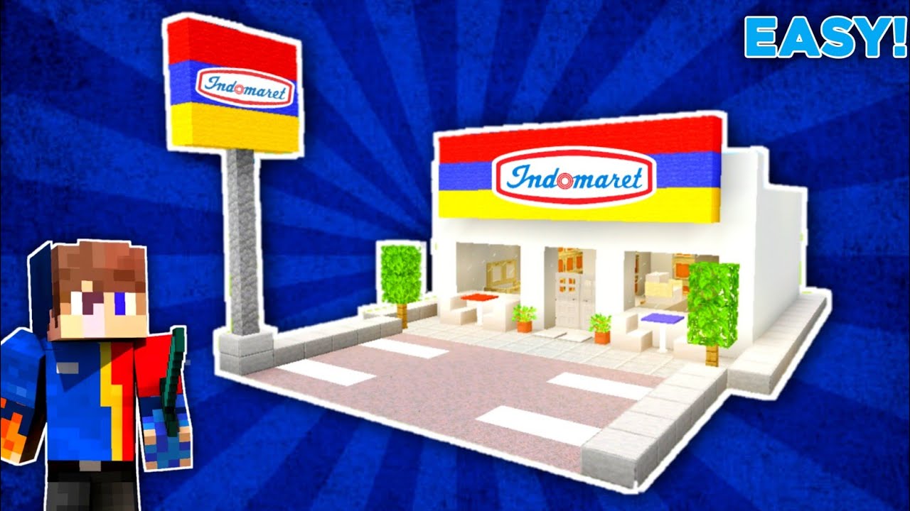 Minecraft - Cara Membuat Indomaret di Minecraft