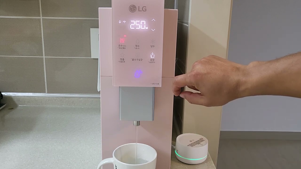 LG 엘지 퓨리케어 오브제 정수기(음성인식) 써보면서 아쉬웠던점.