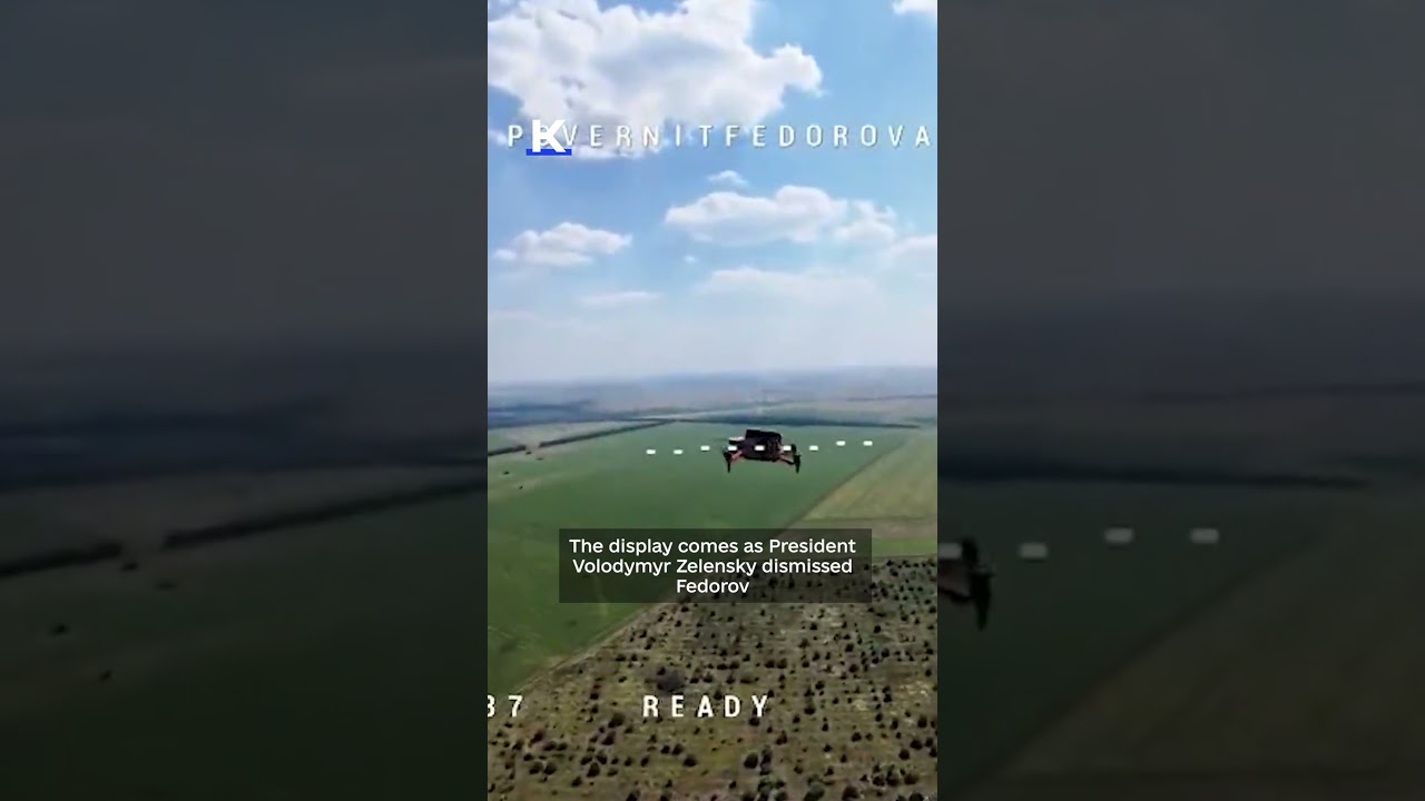 Ukrainian troops mark munitions in support of Fedorov
