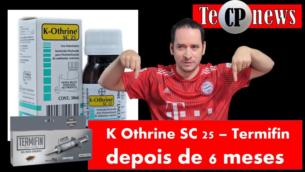 Resultado do K Othrine SC 25 e Mata Baratas Termifin depois de 6 meses uso - Detalhes e Dicas
