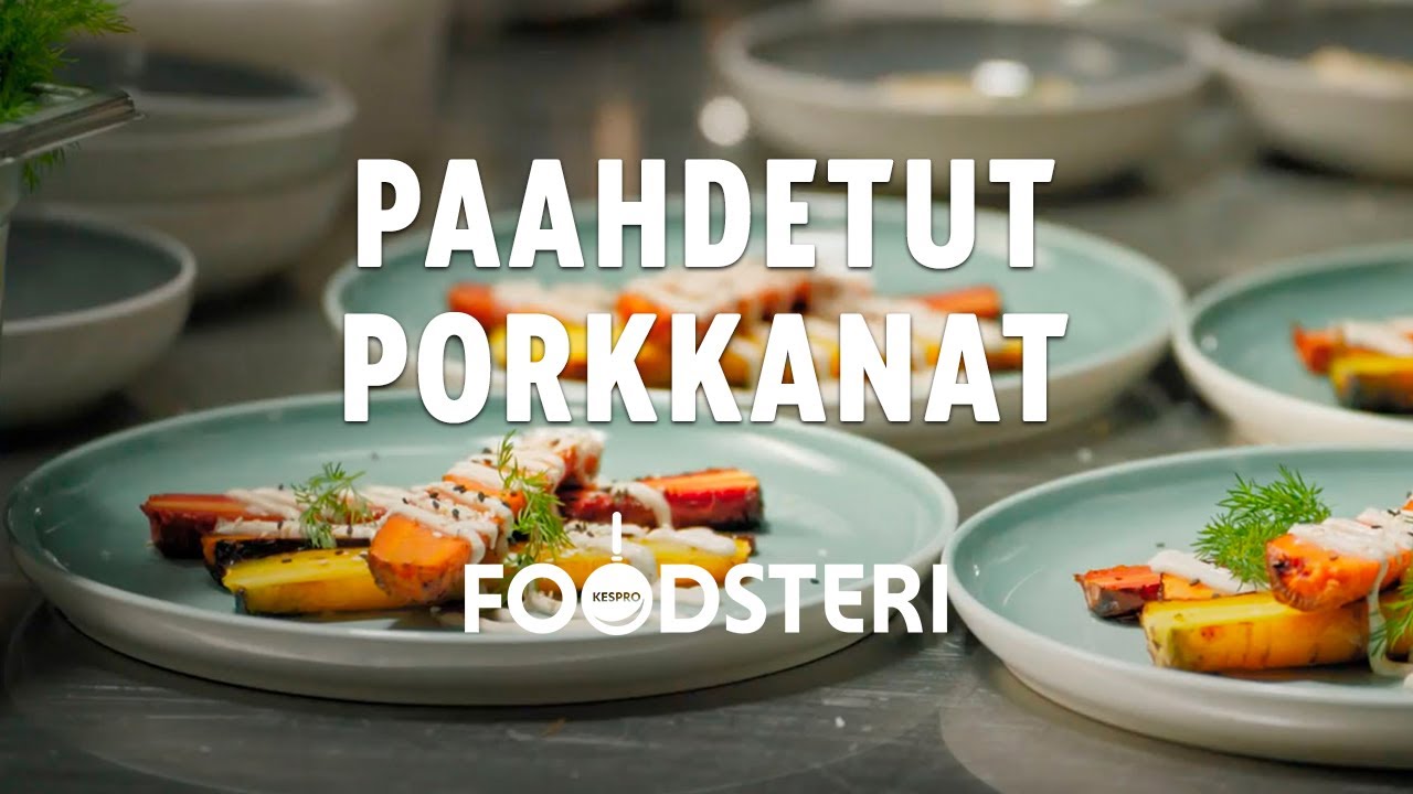 Paahdetut porkkanat – tee näin