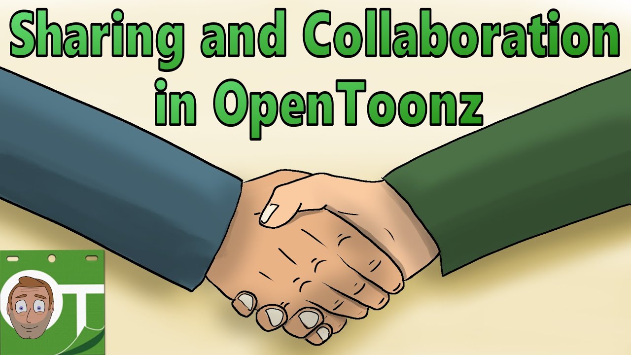Sharing, collaboration and file management with OpenToonz - Tutorial