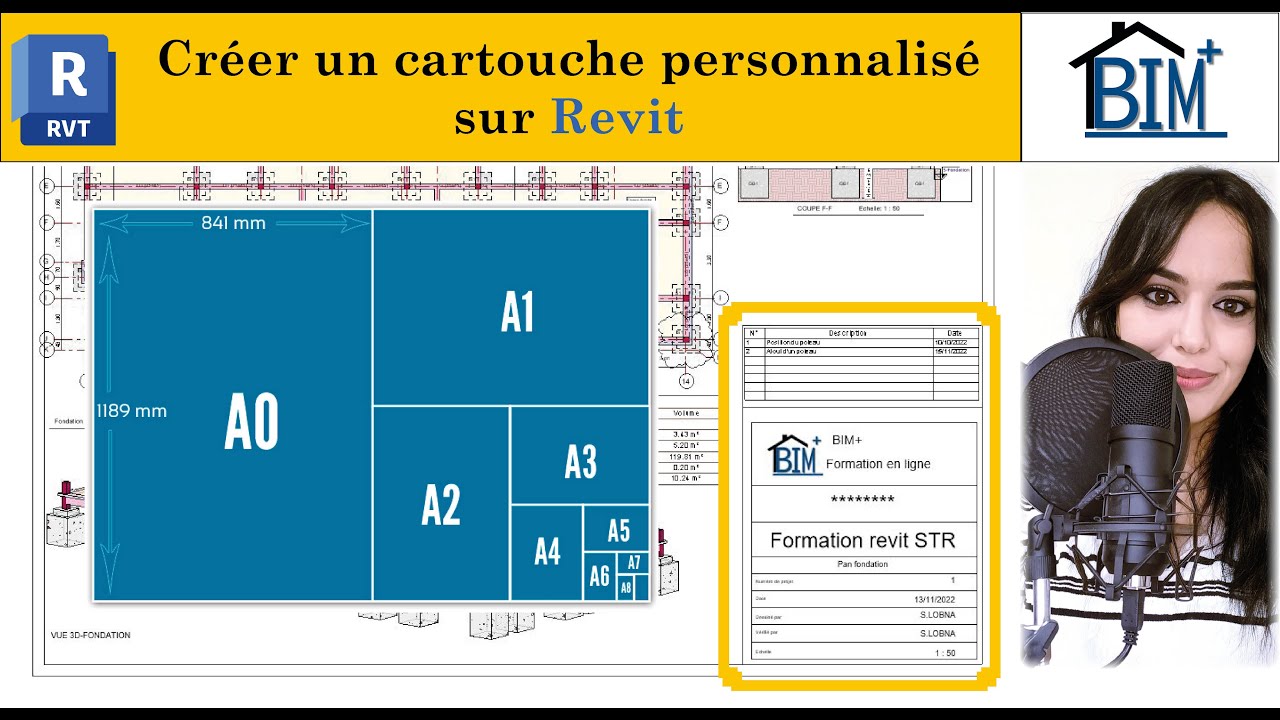 Créer un cartouche personnalisé sur Revit