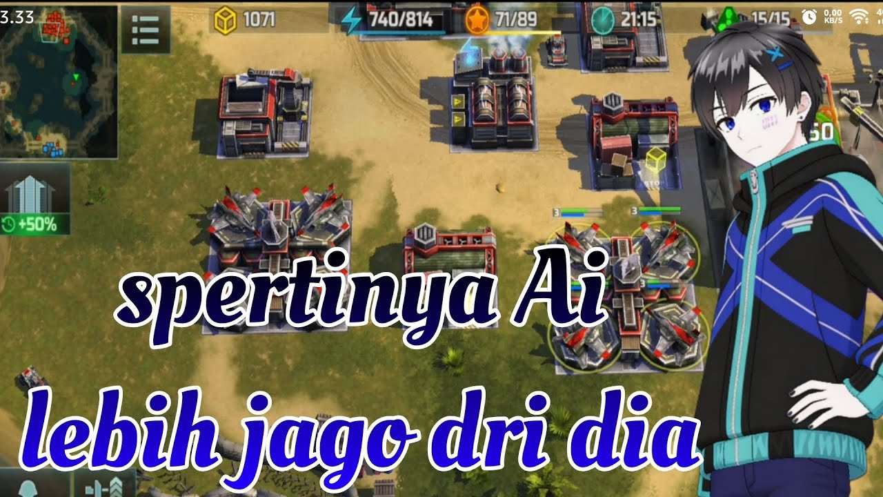 Baru balik main di faksi merah tapi ketemu lawan lebih parah dari Bot ( Art of War 3 Indonesia) 
