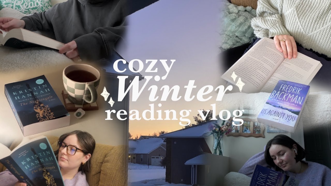 *cozy* winter reading vlog ☃️❄️