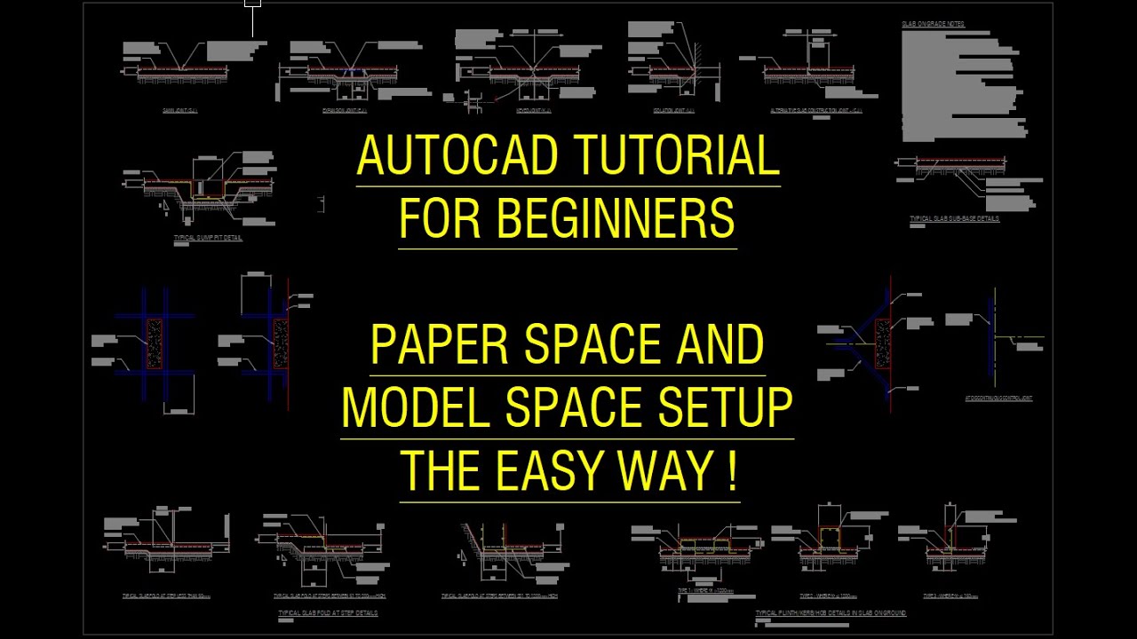 Пространство листа и пространство модели AutoCAD &mdash; полное руководство для начинающих