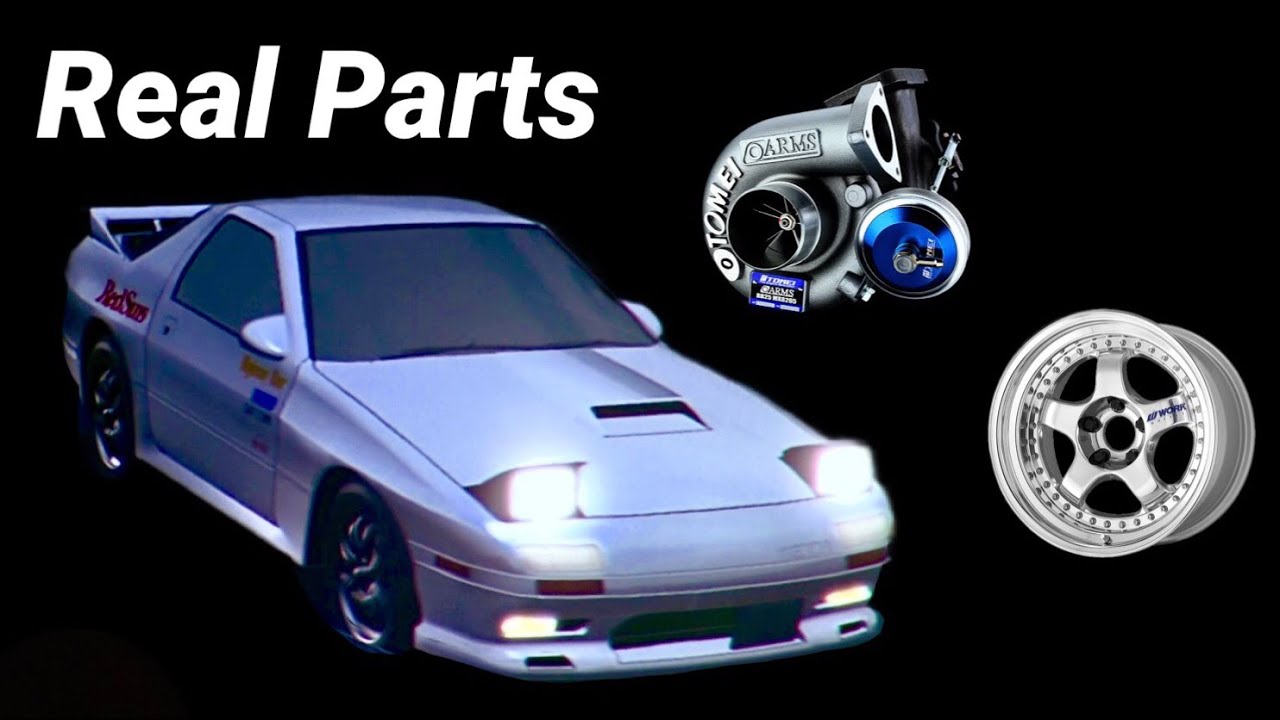 Как собрать EXACT Rx7 FC Рёсукэ Такахаши