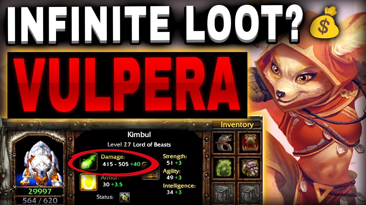 INFINITE LOOT?! 🦊 VULPERA Steals Your Gold | Survival Chaos (Vulpera 17/22)