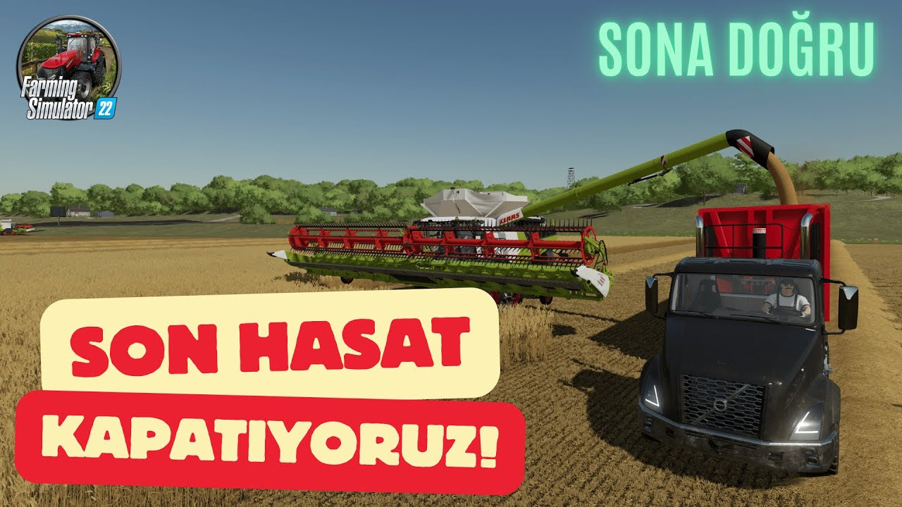SON BUĞDAY HASADI! |Farming Simulator 22 | Bölüm 41