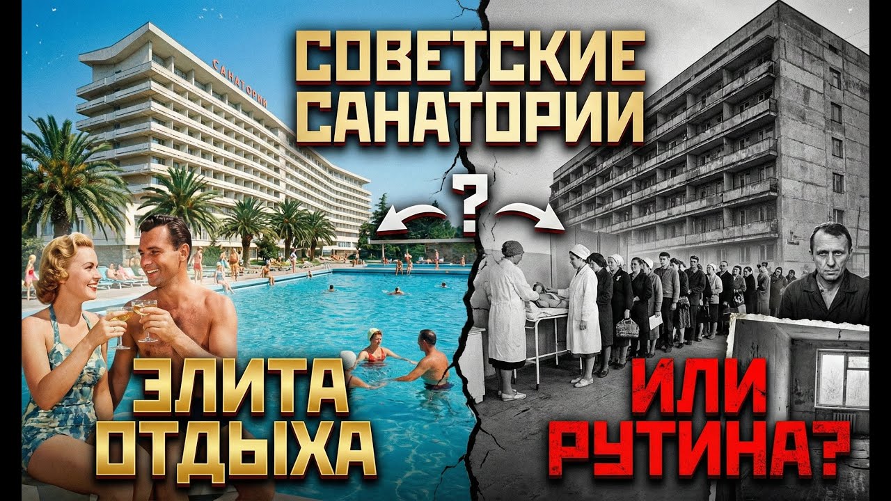 Советские санатории — элита отдыха или очередная рутина?