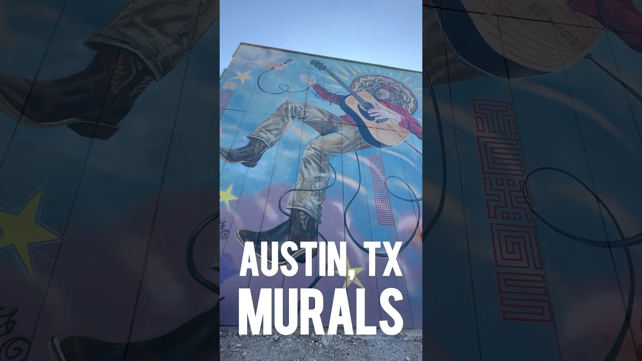 Murals in Austin, Texas :: video created by Daisuke Okamoto #mural #austinstreetart