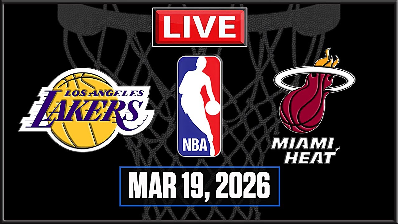 NBA Live! HEAT vs LAKERS | Los Angeles vs Miami | Luka vs BAM | MAR 19 2026 | NBA 2K26