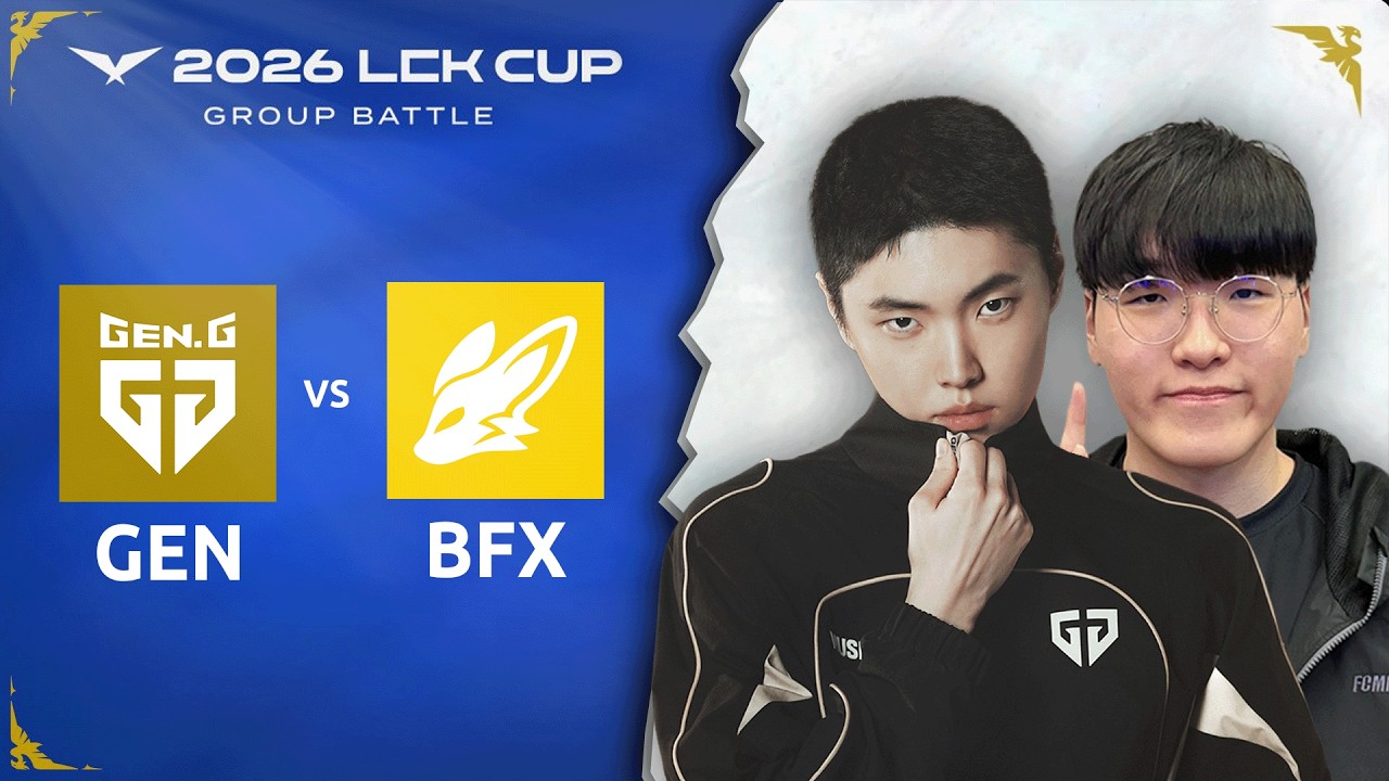 UPPER BRACKET SEMI FINAL! | BO5 GAME 1 - GEN vs BFX | LCK 2026 Split 1 Playoffs
