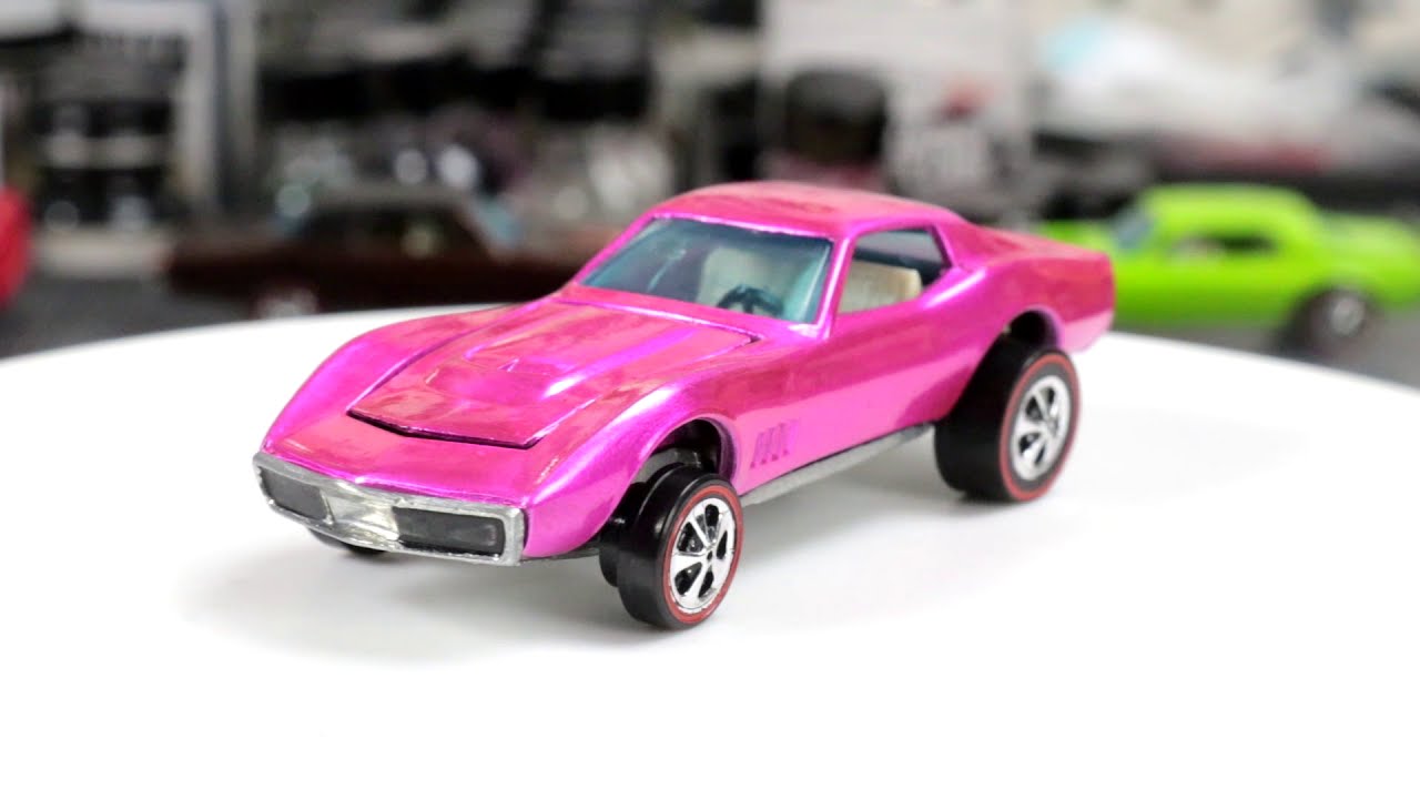Реставрация винтажных Hot Wheels: Custom Corvette