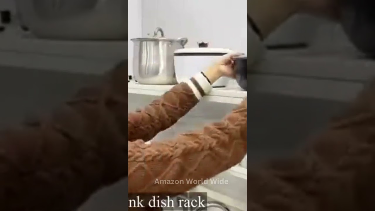 SEVVY - Over The Sink Dish Drying Rack - Adjustable  