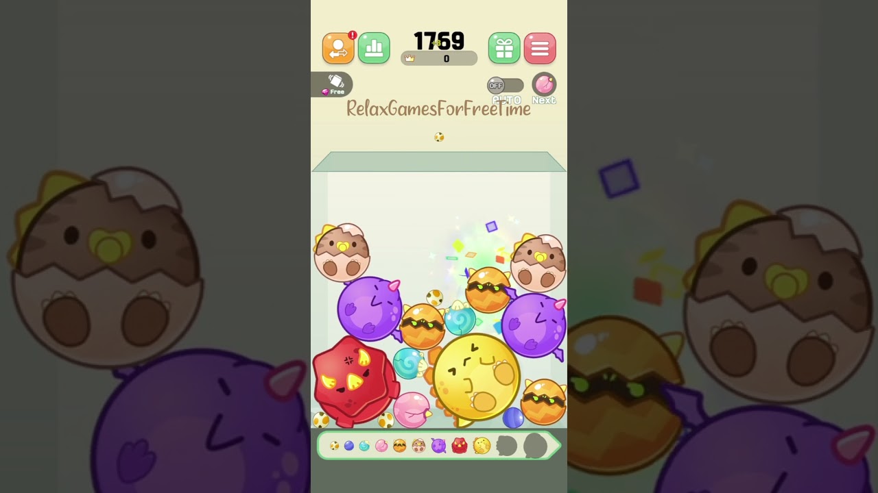 Egg Maker - endless Score 3092 object cute merge game gameplay walkthrough #mergegame