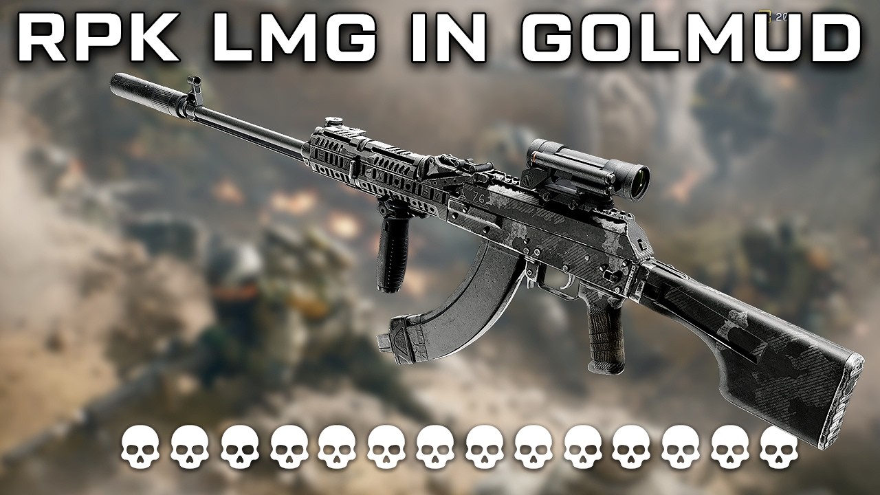 BF6 RPK LMG in Golmud - Battlefield 6 Gameplay...