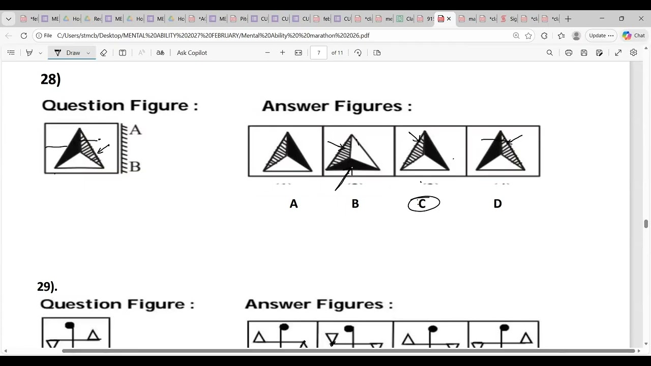 MENTAL ABILITY SOLUTION PART 2 MARATHON