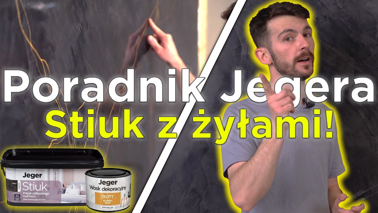 Poradnik Jegera – efekt stiuk ze złotymi przeżyłowaniami
