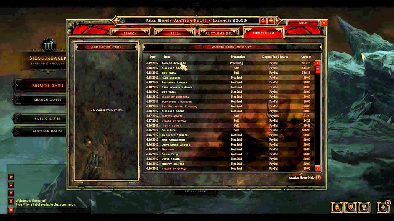 RMAH: Quest to New PC
