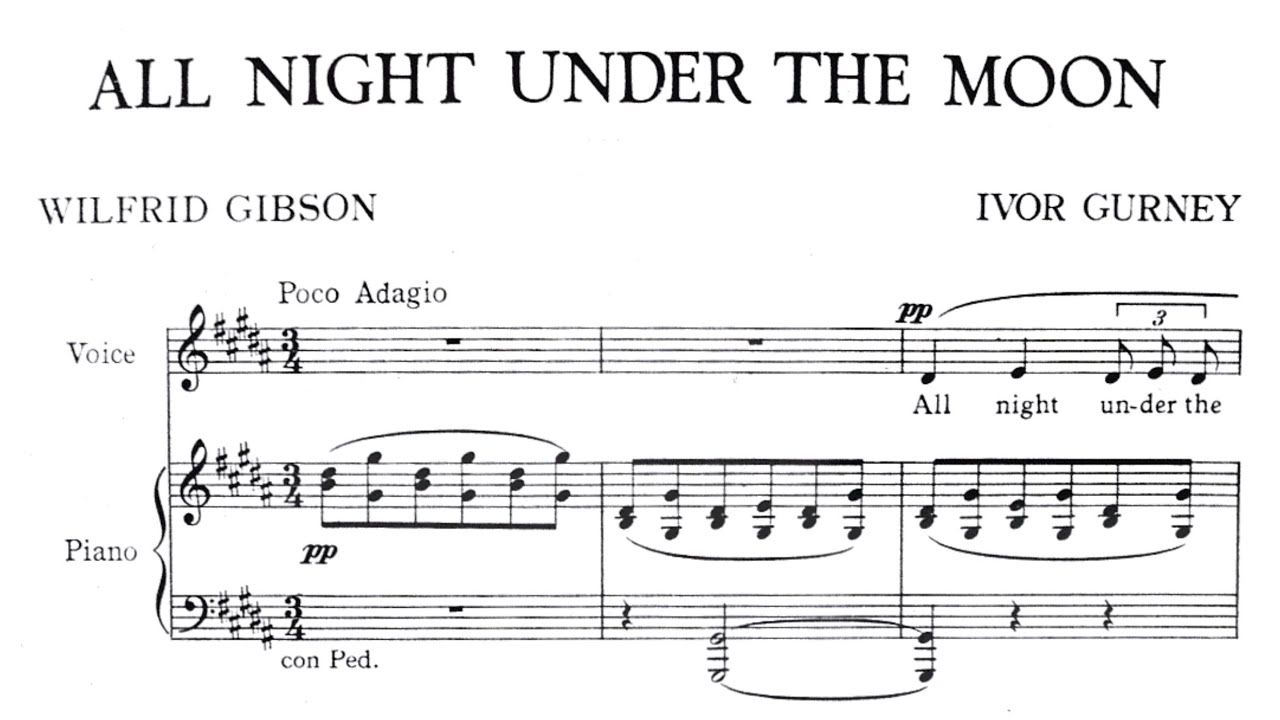 GURNEY—All night under the moon