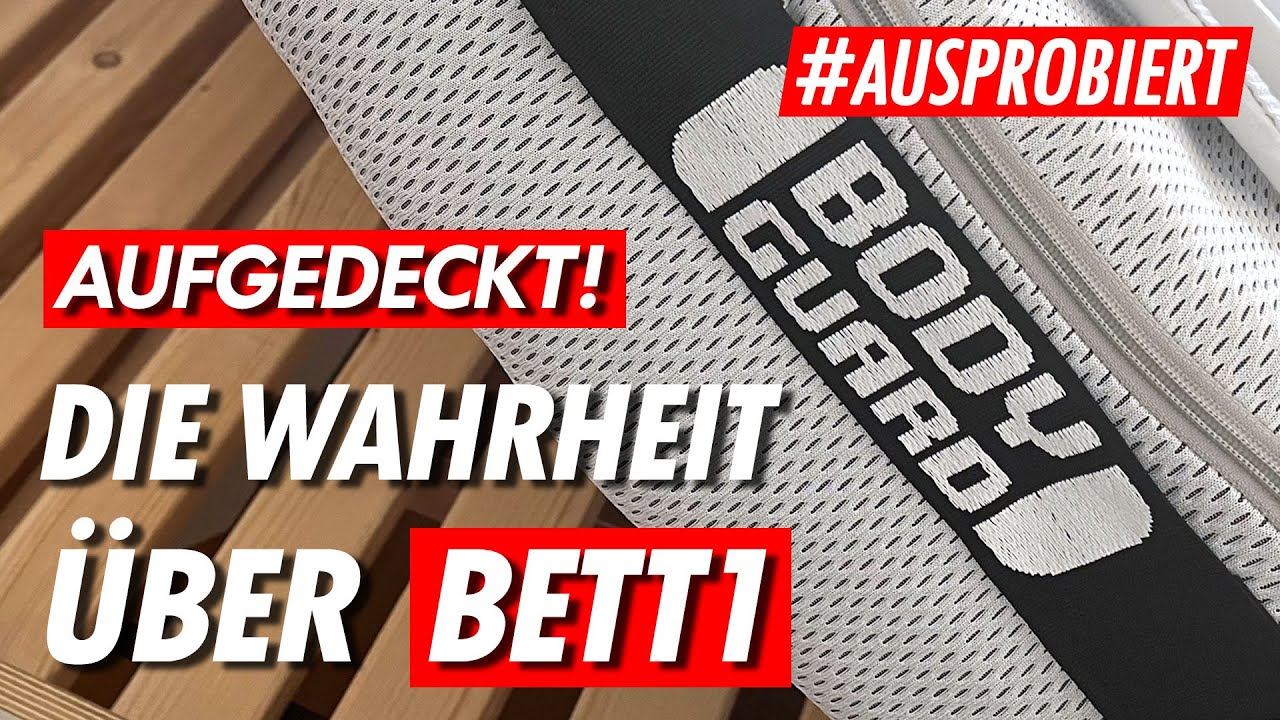🚨 Die Wahrheit über die Bett1 Bodyguard Matratze 🔥 Das musst Du  wissen!