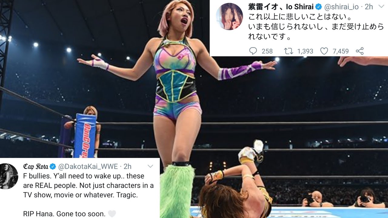Wrestlers React to Hana Kimura