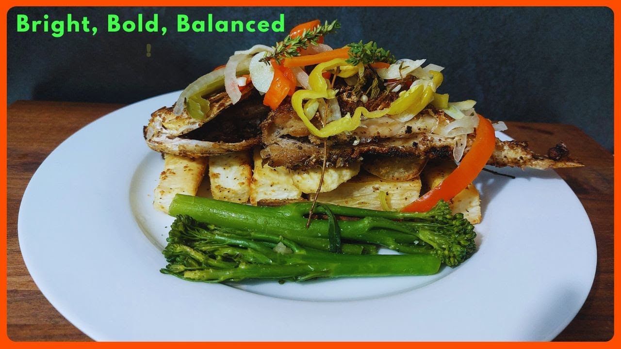 Эпизод 3. Рыба по-эсковитчски с жареными продуктами | Натуральная карибская домашняя кухня