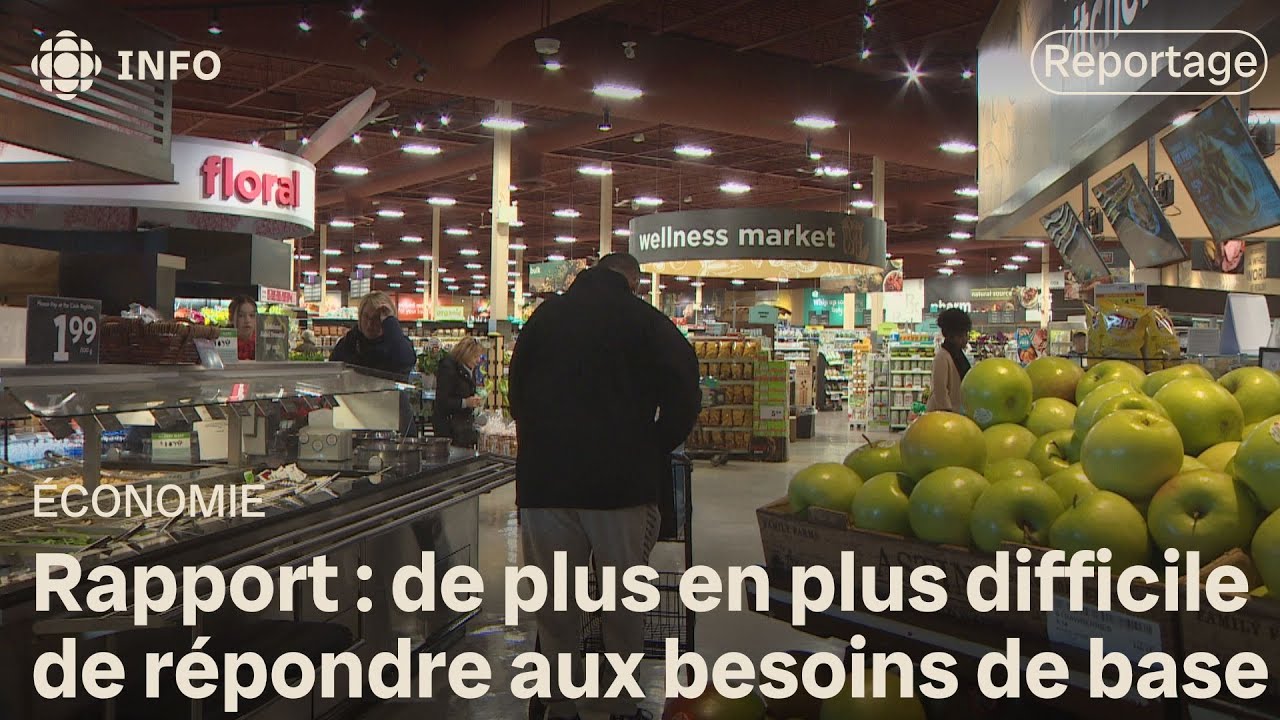 Trop de familles n'arrivent pas à répondre à leurs besoins essentiels selon un rapport