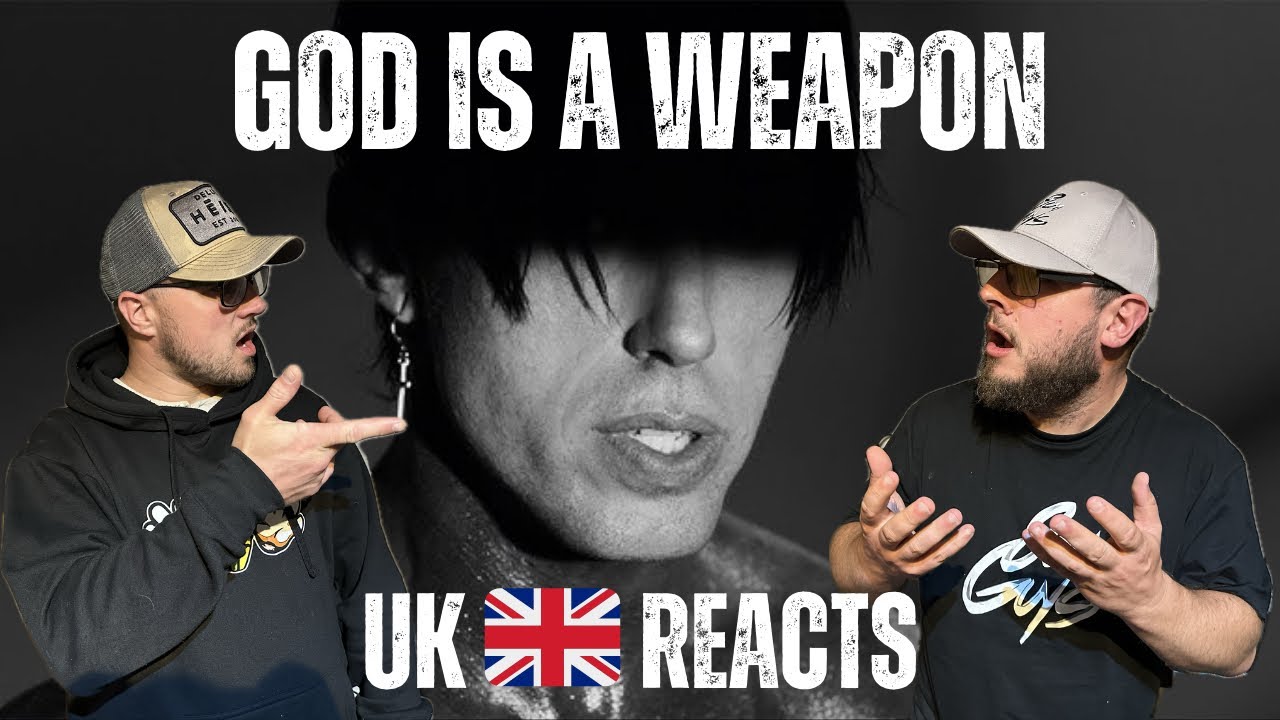 WHAT AN EPIC COLLAB! 'GOD IS A WEAPON' - FALLING IN REVERSE FT MANSON (UK Independent Artists React)