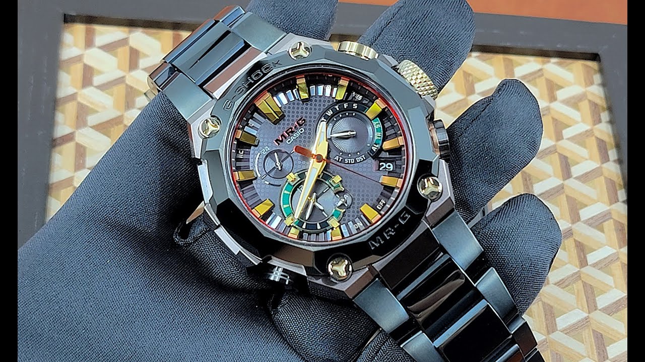 (Op.172) G-Shock MR-G 華婆娑羅 Hana Basara MRG-B2000BS開箱評測 -- 淺談歷年來的限量版MR-G究竟貴在哪裏