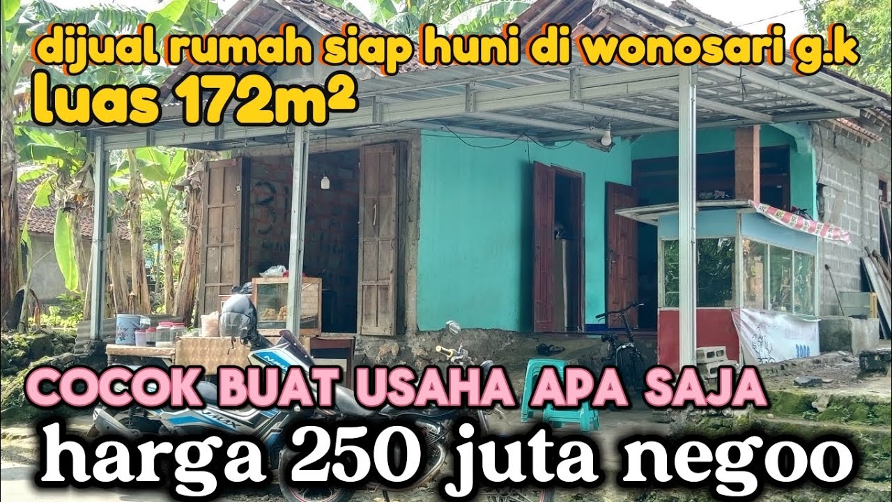 Dijual rumah cocok buat usaha di wonosari g.k @HNProperty-n9z 