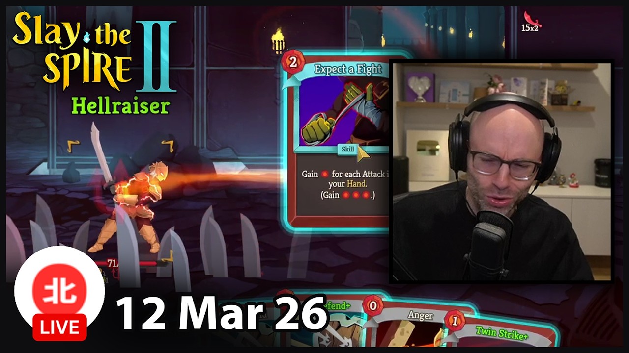 Slay the Spire 2 - 12 Mar 2026 - Unofficial Northernlion VOD without Chat